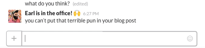 Slack's emoji interaction